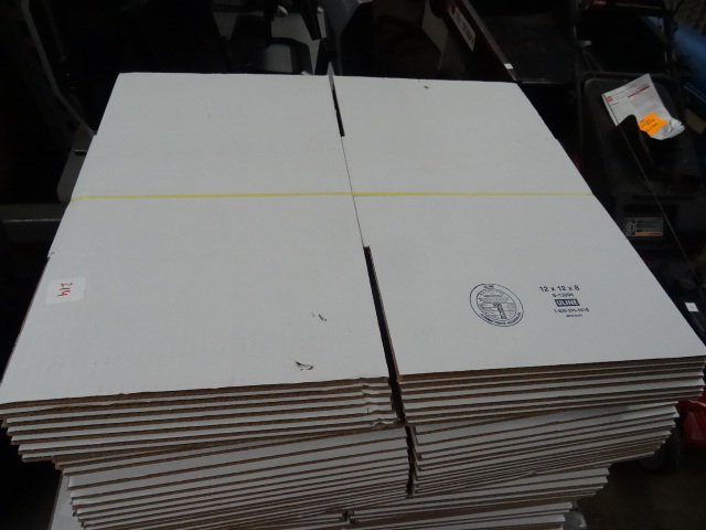 lot 214 image: U Line 12 X 12 X 18 Boxes Qty 25