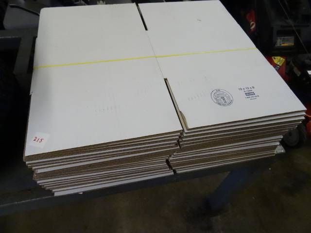 lot 215 image: U Line 12 X 12 X 18 Boxes Qty 25