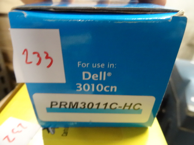 lot 233 image: Replacement Toner For Dell 3010CN