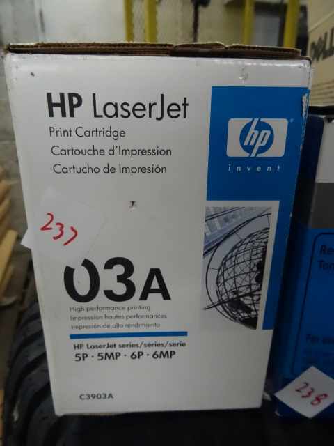 lot 237 image: HP Q3A Laser Jet Cartridge New