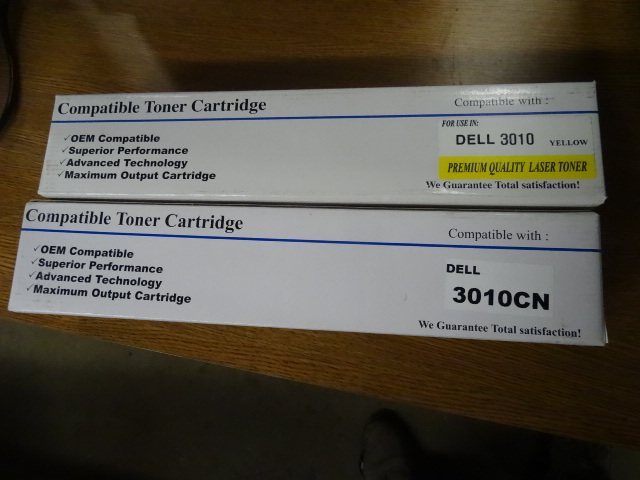 lot 241 image: Dell 3010 Yellow Laser Toner
