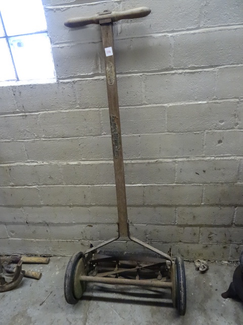 lot 256 image: Dille and McGuire Vintage Reel Mower