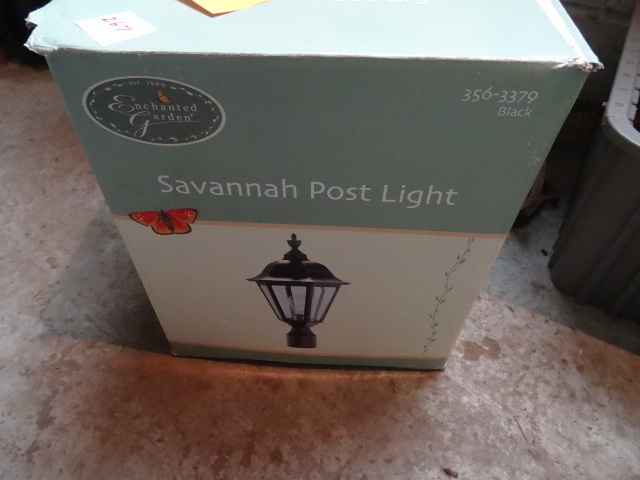 lot 267 image: Enchanted Garden Savannah Post Light