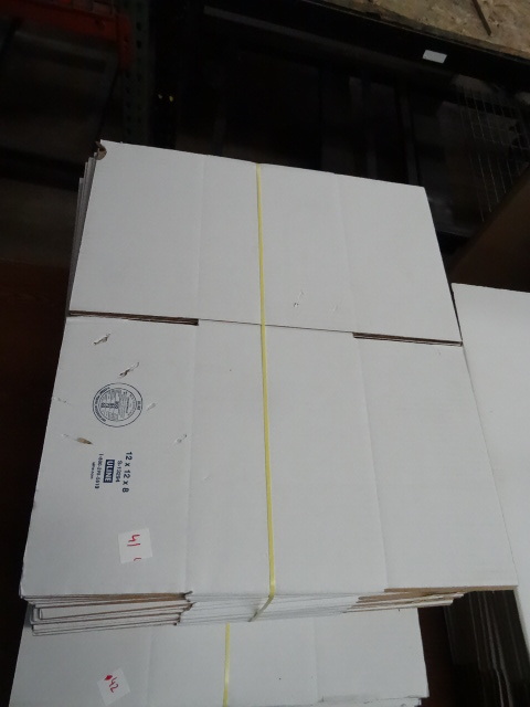 lot 41 image: U Line 12 X 12 X 8 Boxes Qty 25