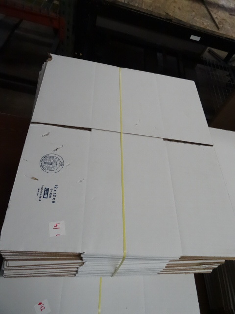 lot 42 image: U Line 12 X 12 X 8 Boxes Qty 25