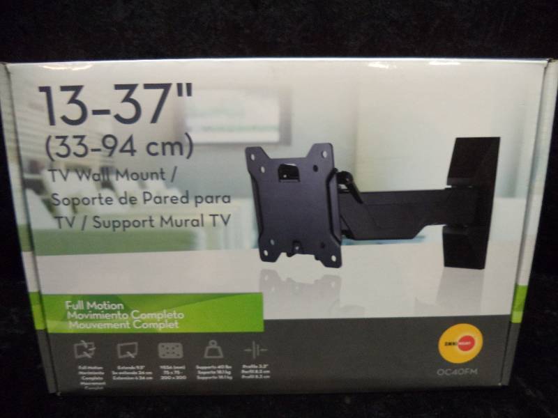 TV Wall Mount, 13-37, Full Motion, NEW