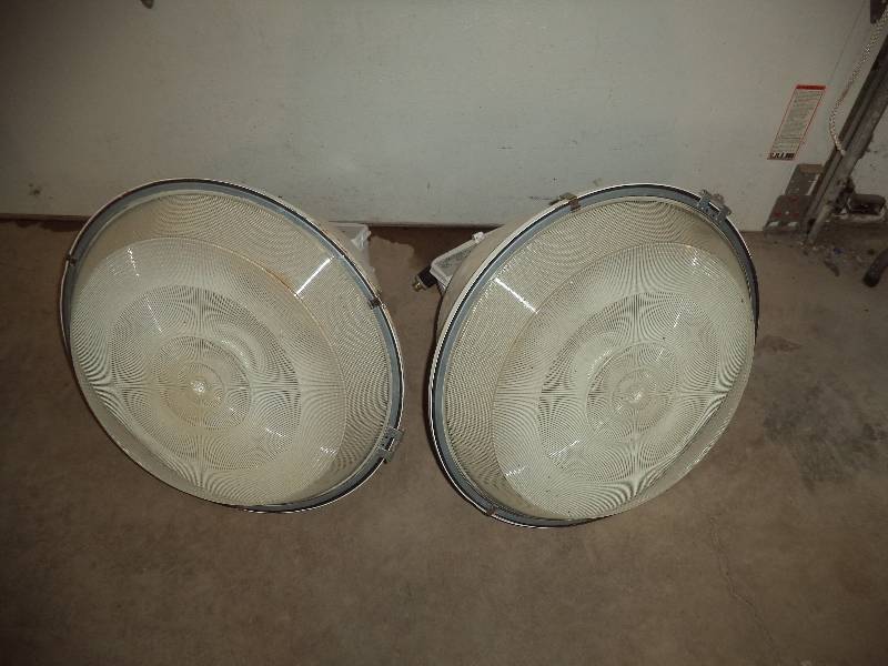 Pair - Large Outdoor Pole Lights