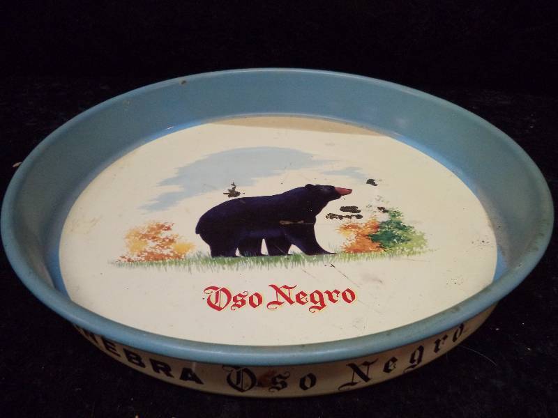 Vintage Ginebra Metal Serving Tray