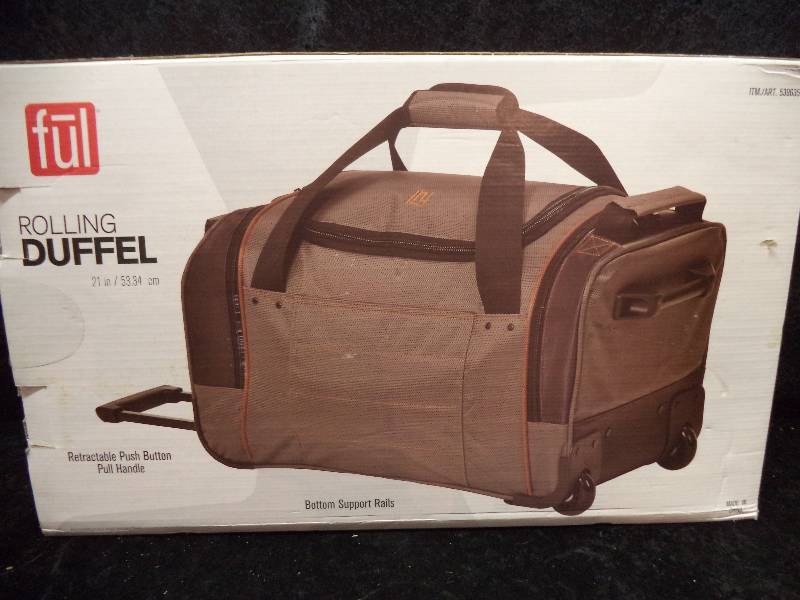 Rolling Duffel Bag - NEW