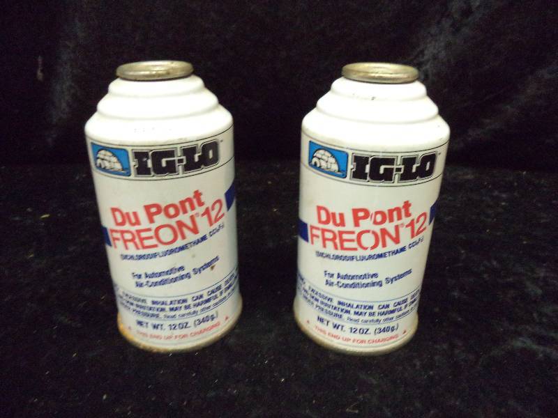Pair - R-12 Freon (Full Cans)