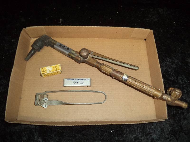 Airco Torch with Striker, Tip Cleaner, and Check Valve