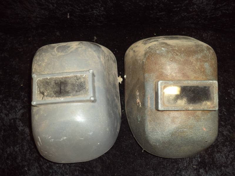 Pair - Welding Helmets