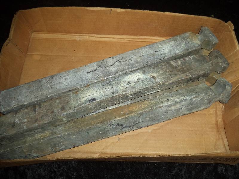 Lot - 10#Each  Lead Bars