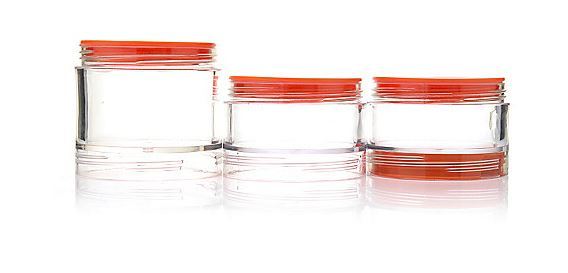 lot 65 image: Cooks Companion 3-in-1 BPA-Free Shatter-Resistant Tritan Storage Container Set- BLUE