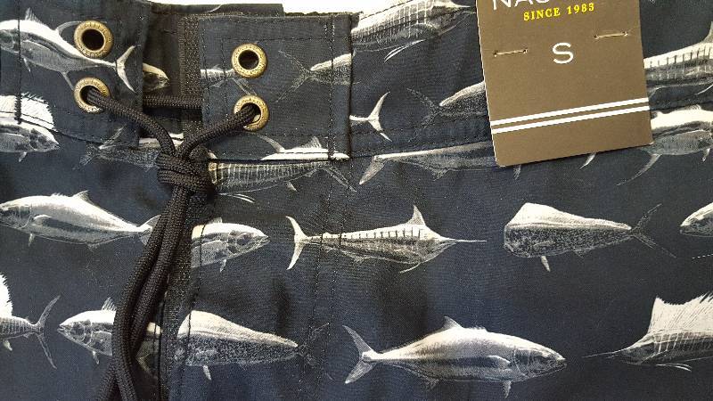 lot 96 image: Nautica Mens Swim Trunks SZ-Small