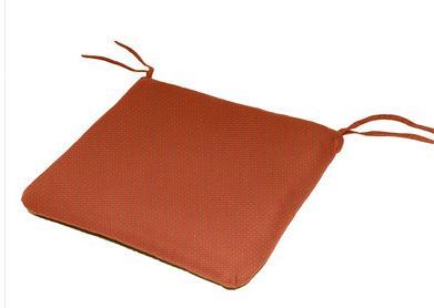 lot 73 image: Sunbrella Seat Cushions - Color-Brick set of 2