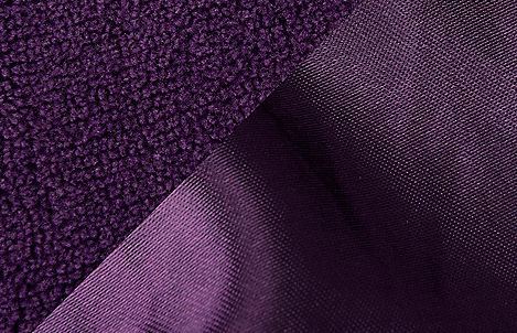 lot 80 image: Cozelle Microplush & Satin Trimmed Six-Piece QUEEN Sheet Set- Dark purple