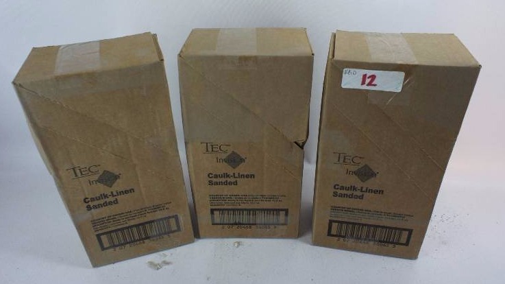 TEC Invision 10.5-oz Linen Sanded Paintable Specialty Sanded Caulk - 18 tubes