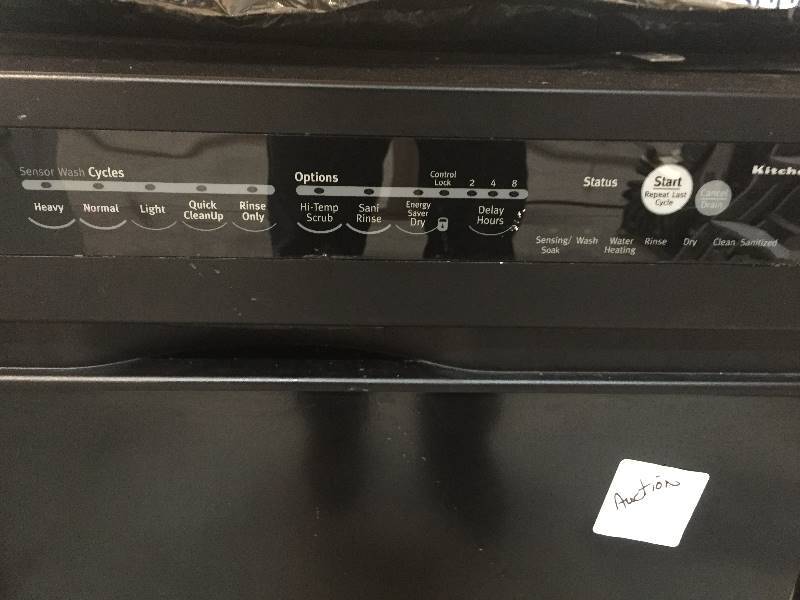 lot 9 image: KitchenAid dishwasher