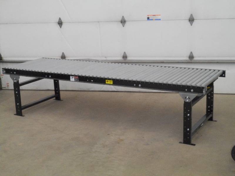 lot 7 image: New Automated Conveyor Systems 10ft Roller Table