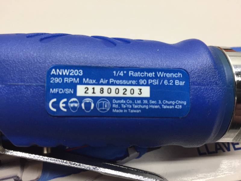 AC DELCO 14 RATCHET AIR WRENCH