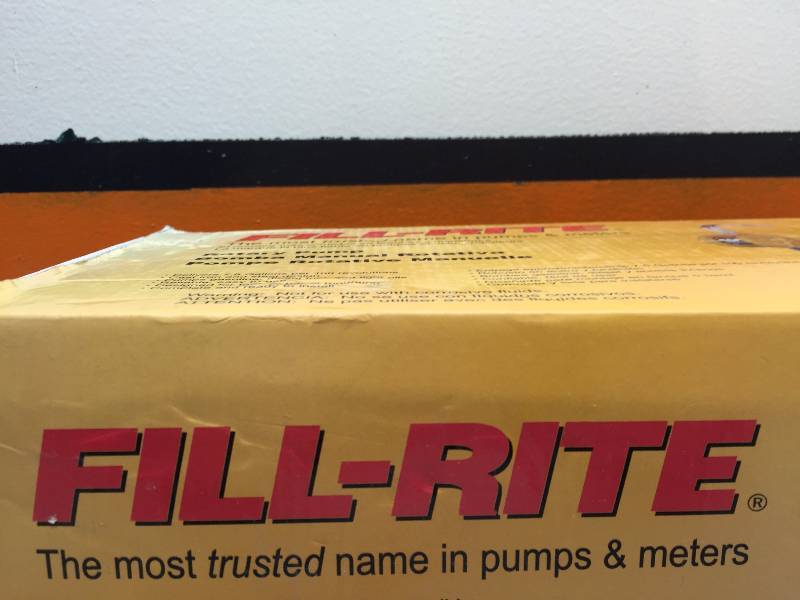 FILL RITE  HAND PUMP