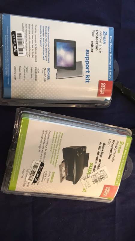 lot L51-SK image: Lot of Various Tablet and Printer Support Kits RETAIL VALUE $200