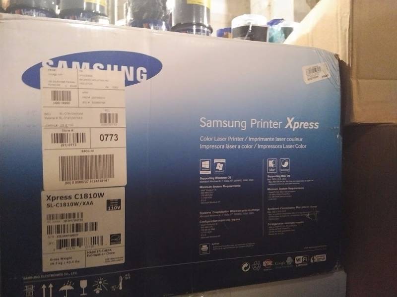 lot 02 image: Samsung Xpress C1810W Printer