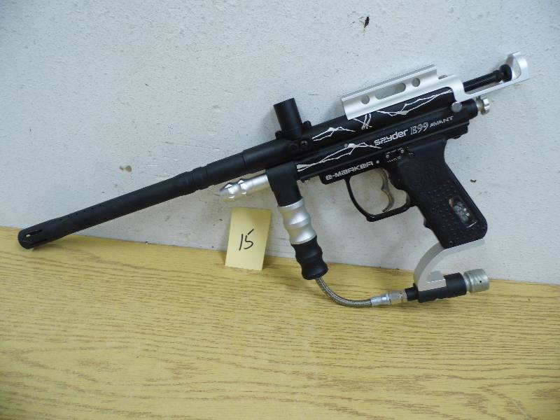 Spyder E99 Paintball Gun Police Property KBID