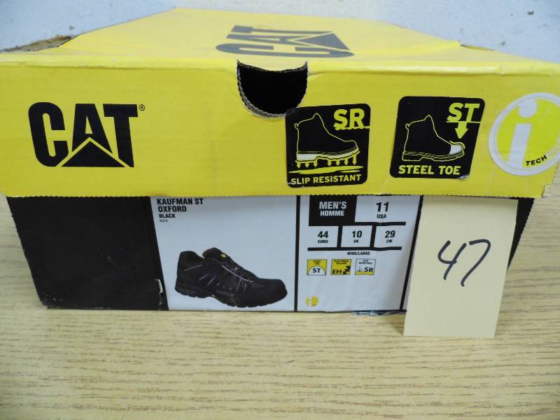 Cat Oxford Steel Toe Shoes
