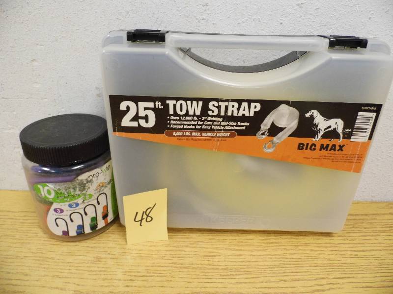 Tow Strap w Bungee Cords