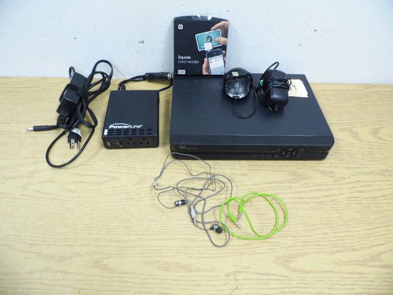 Night Owl 8 Channel DVR w Misc Electronics