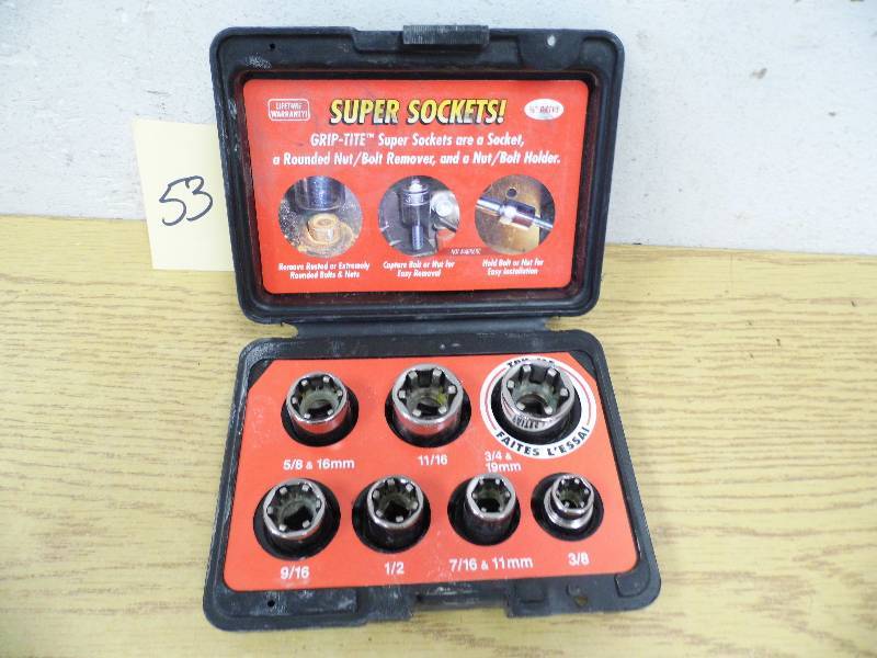 Grip Tite Super Sockets