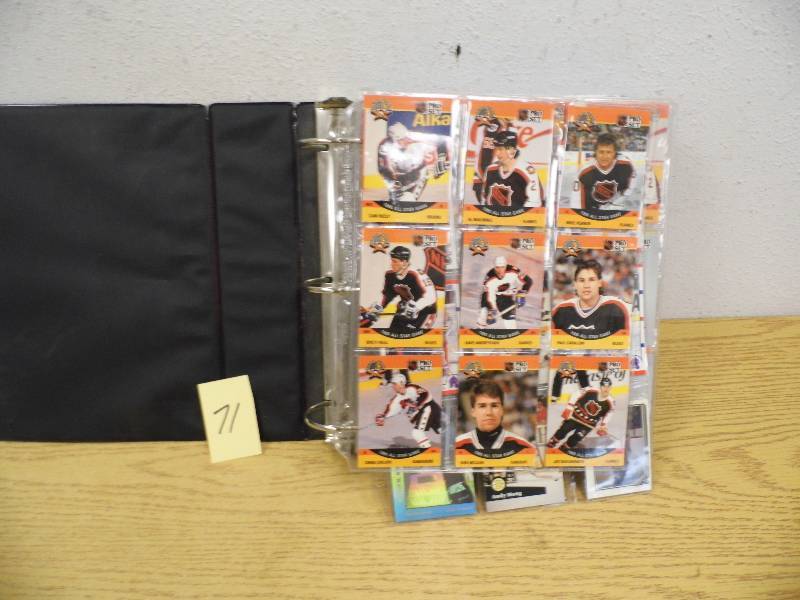 Binder of Sports Cards