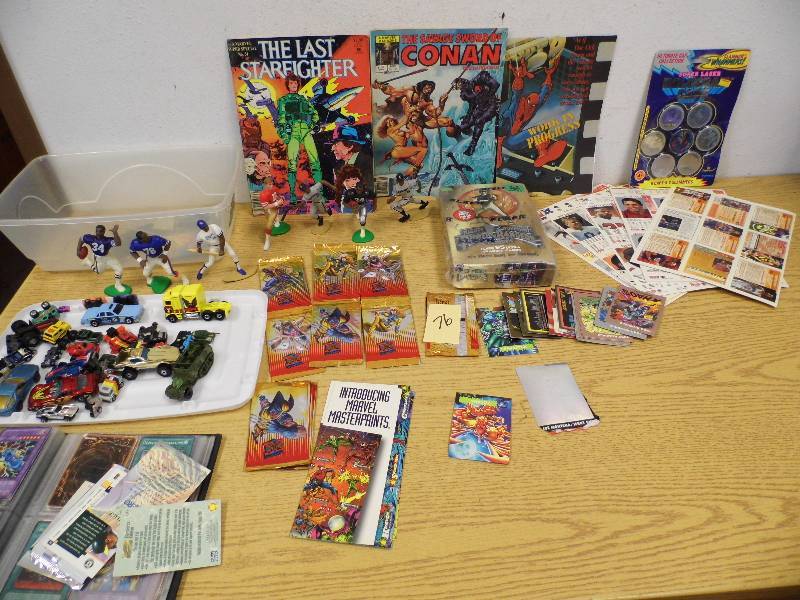 Collector Cards, Comics, Matchbox Cars
