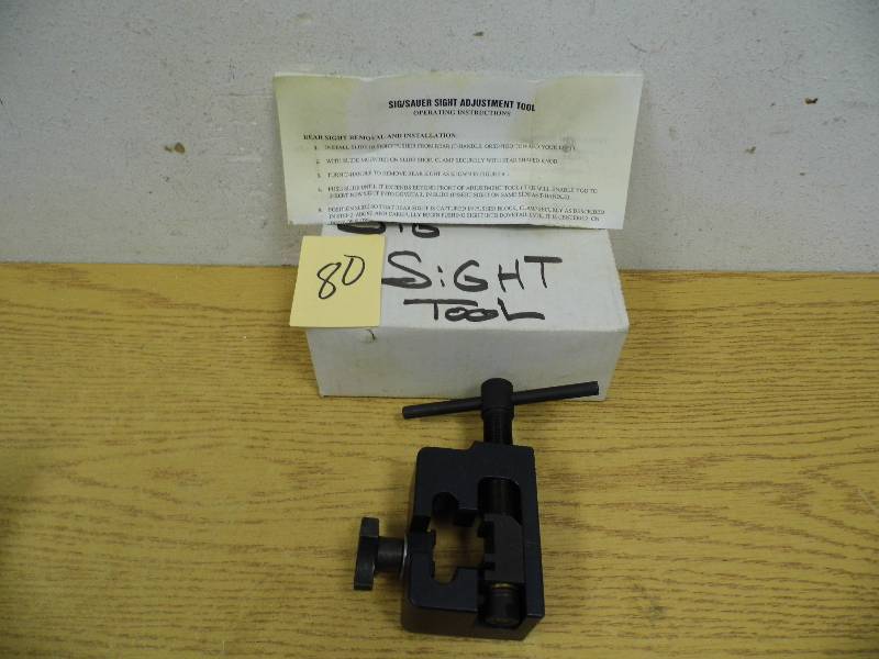 SigSauer Sight Adjustment Tool