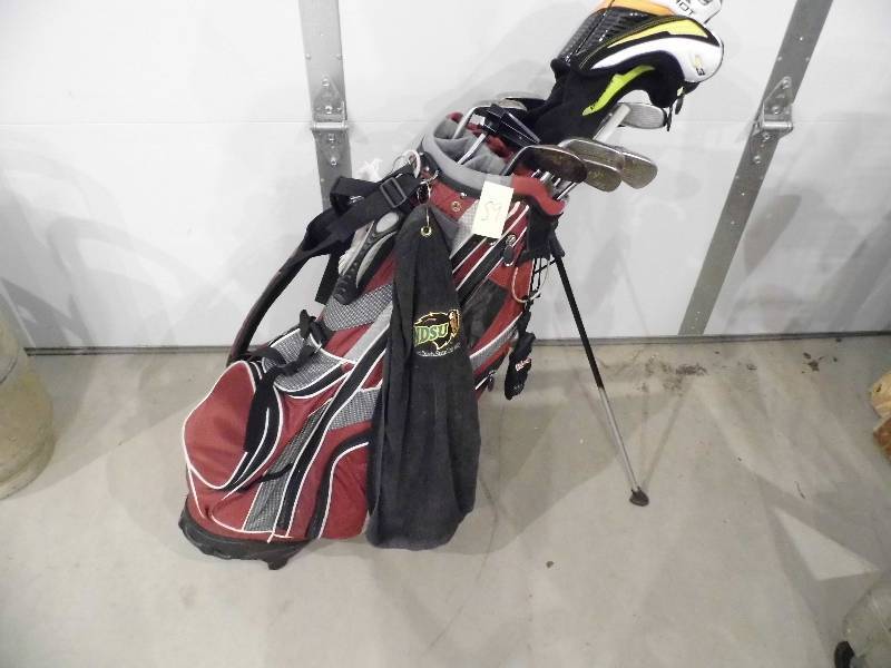 Gold Clubs w Bag