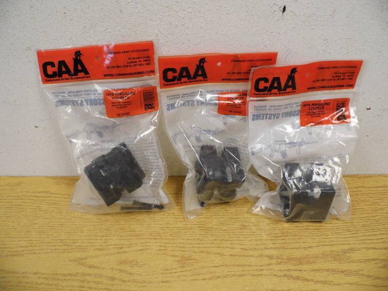 3 New M-16 Magazine Couplers