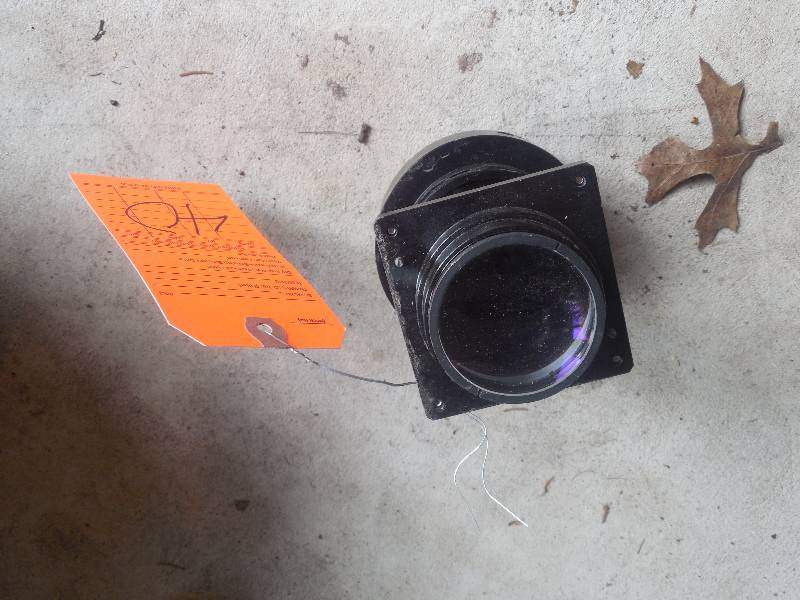 lot 40 image: Optical Lenses For Projector
