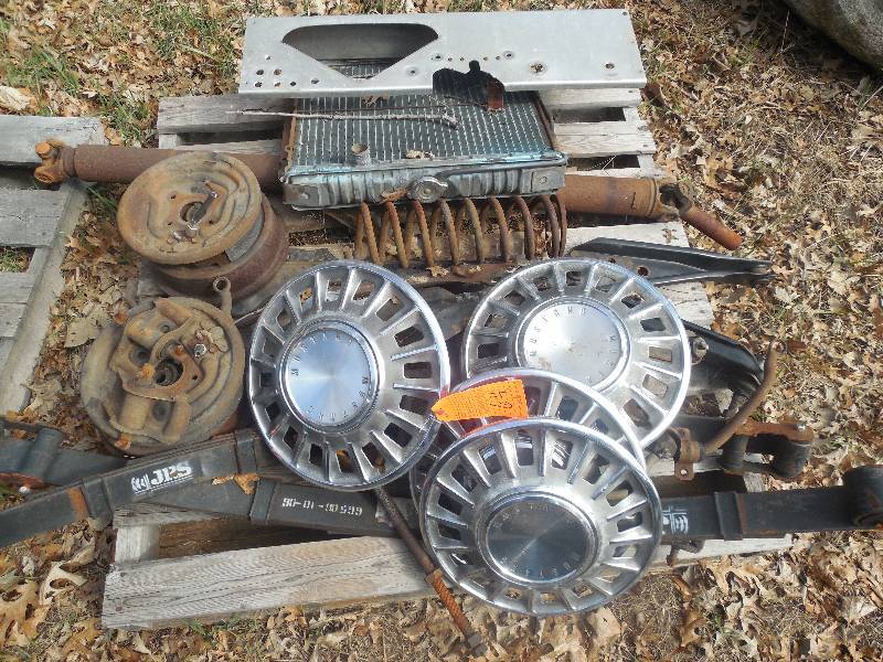 lot 64 image: Pallet of 1966 Mustang Parts