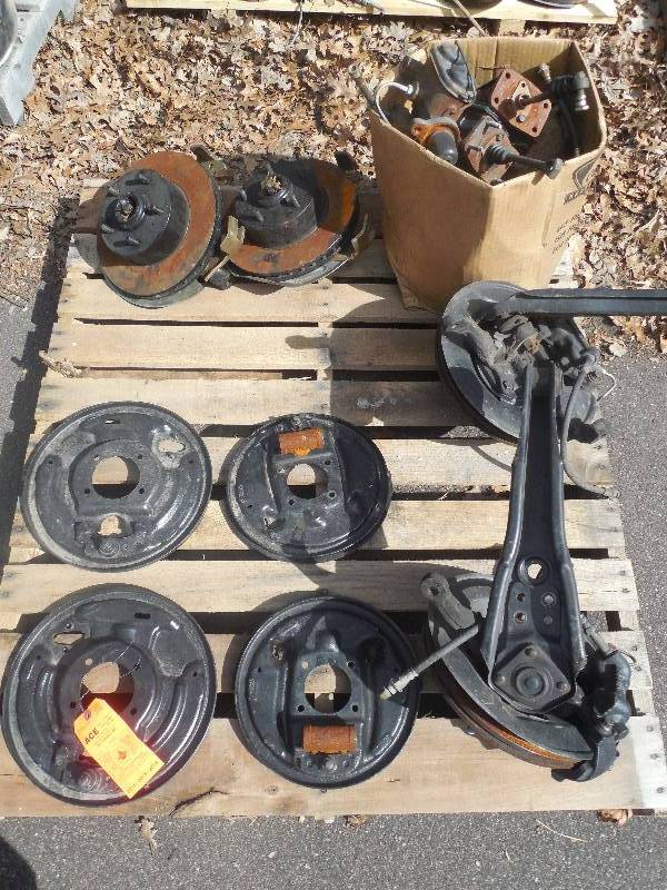 lot 81 image: Brake parts for Camaro and Mopar