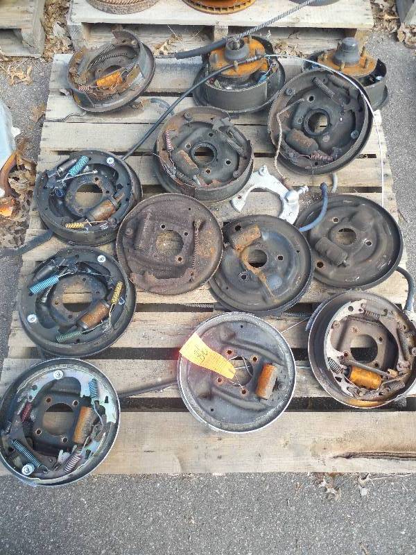lot 98 image: Rear Brake Rotors and Drums