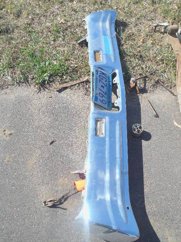 lot 208 image: 1967 Chevelle Rear Bumper