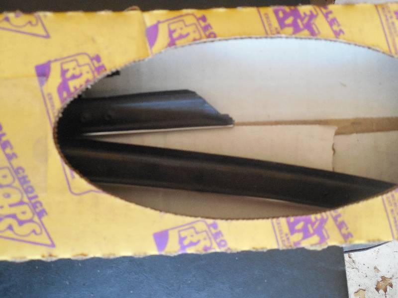 lot 248 image: 1968 CHEVELLE WINDOW SEAL KITS
