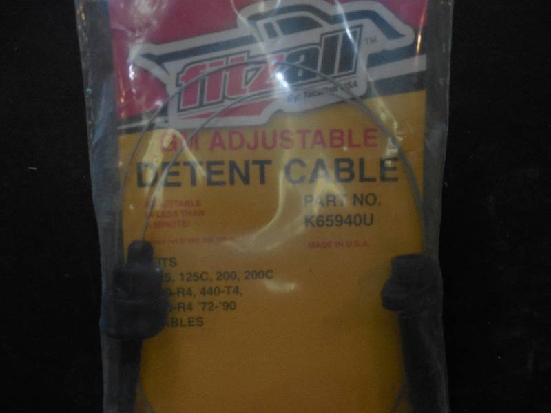 lot 343 image: 700K DETENT CABLE