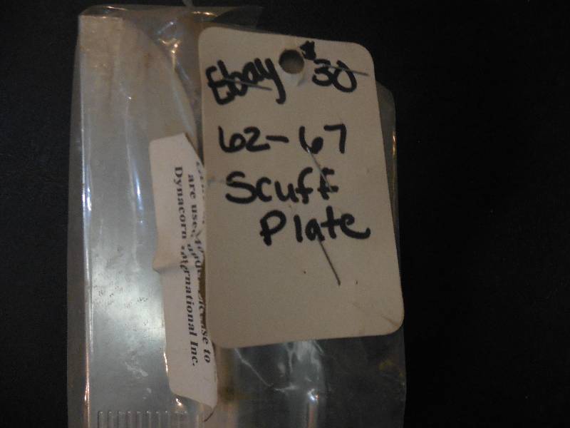 lot 385 image: 1962-67 NOVA SILL PLATE