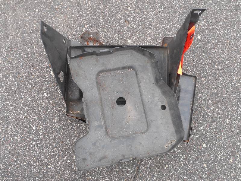 lot 473 image: (5) Battery Trays 1955 Chevy