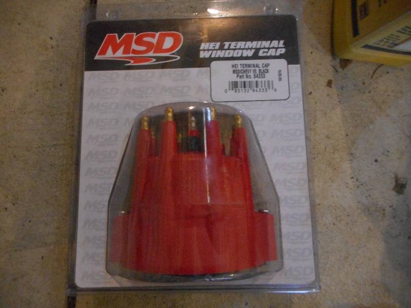 lot 581 image: NEW- MSD RED DISTRIBUTER CAP