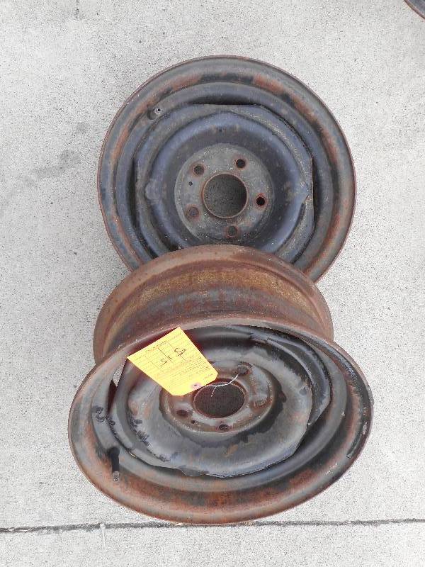 lot 515 image: (2) GM Steel Wheels