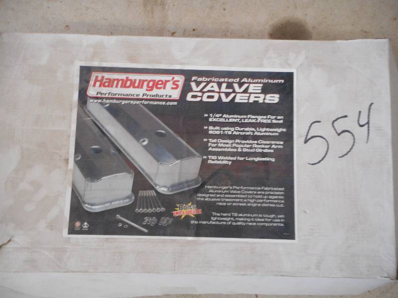 lot 603 image: FORD SMALL BLOCK VALVE COVERS
